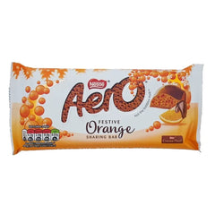 Aero Festive Orange Sharing Bar UK 90g case 15 count