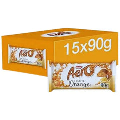 Aero Festive Orange Sharing Bar UK 90g case 15 count