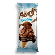 Aero Scoops Double Chocolate Milk Chocolate Bar 105g case