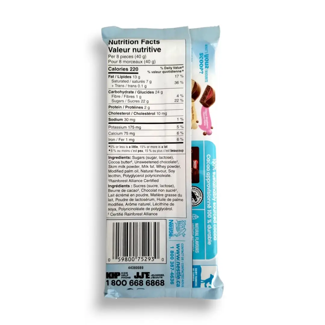 Aero Scoops Double Chocolate Milk Chocolate Bar SHORT DATE
