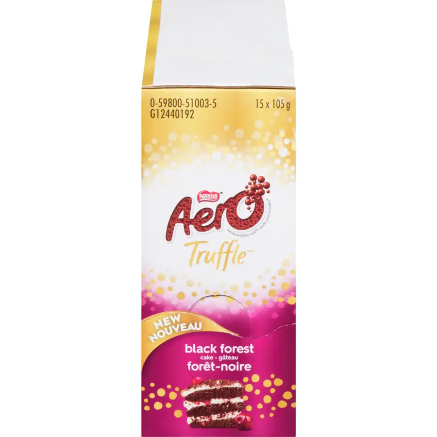 Aero Truffle Black Forest Cake - 15x105.0 g - candy bar