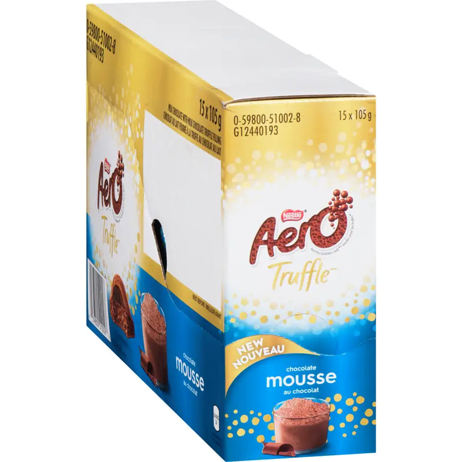 Aero Truffle Milk Chocolate Mousse - case 15x105.0 g