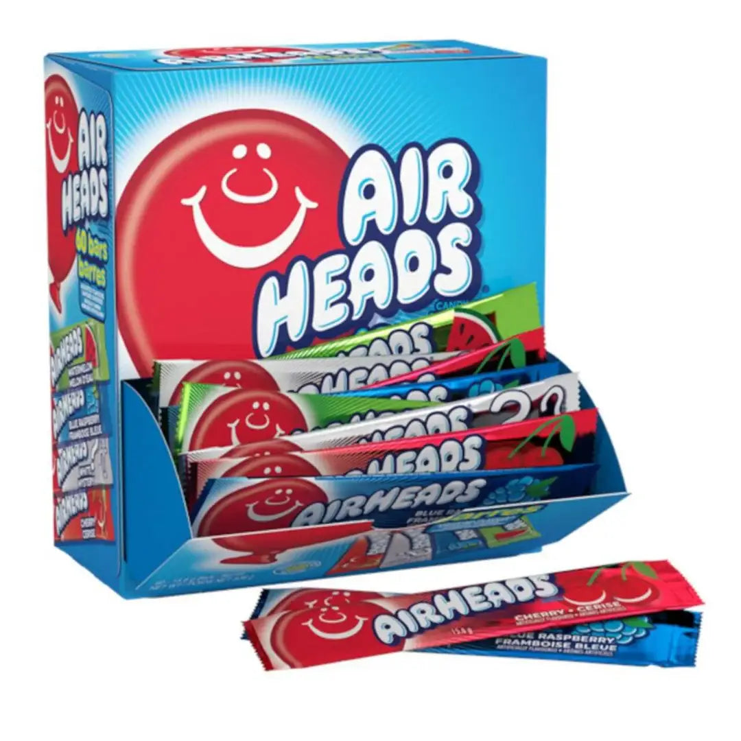 Airheads Assorted Gravity Feed Box15.6 g x 60ct