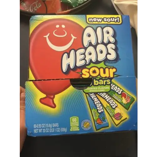 Airheads Sour Gravity Feed Box15.6 g x 60ct