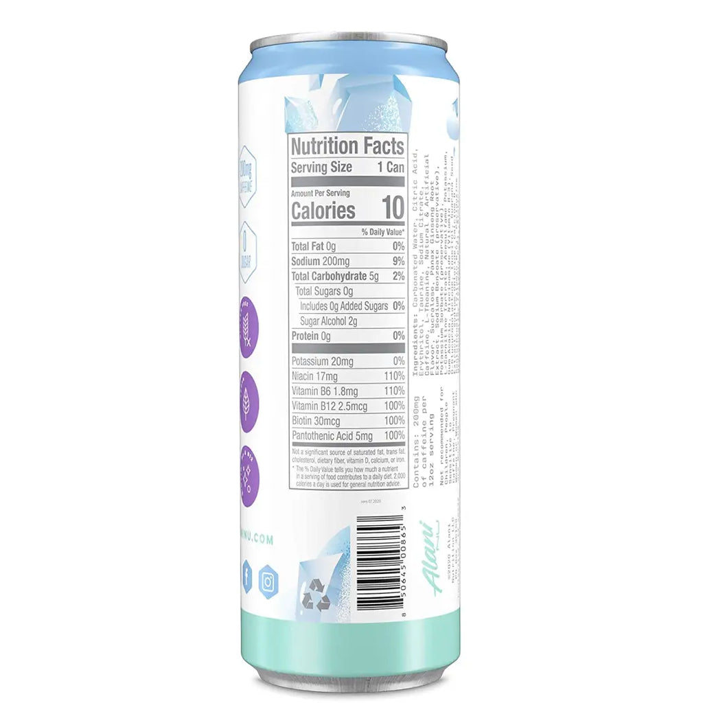 Alani Nu Artic White Sugar-Free Energy Drink Pre-Workout