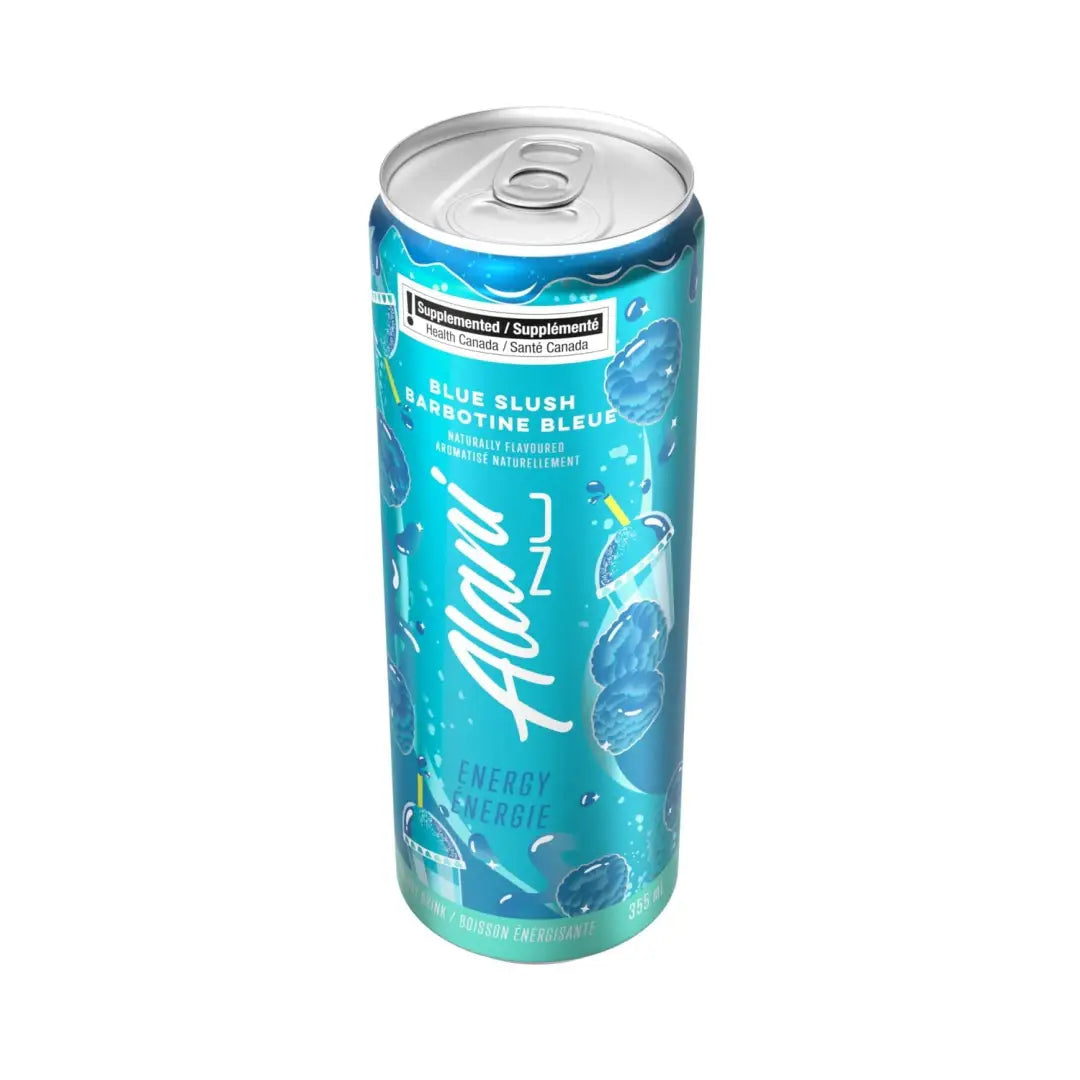 Alani Nu Blue Slush Energy Drink Case of 12 Cans 355ml Zero