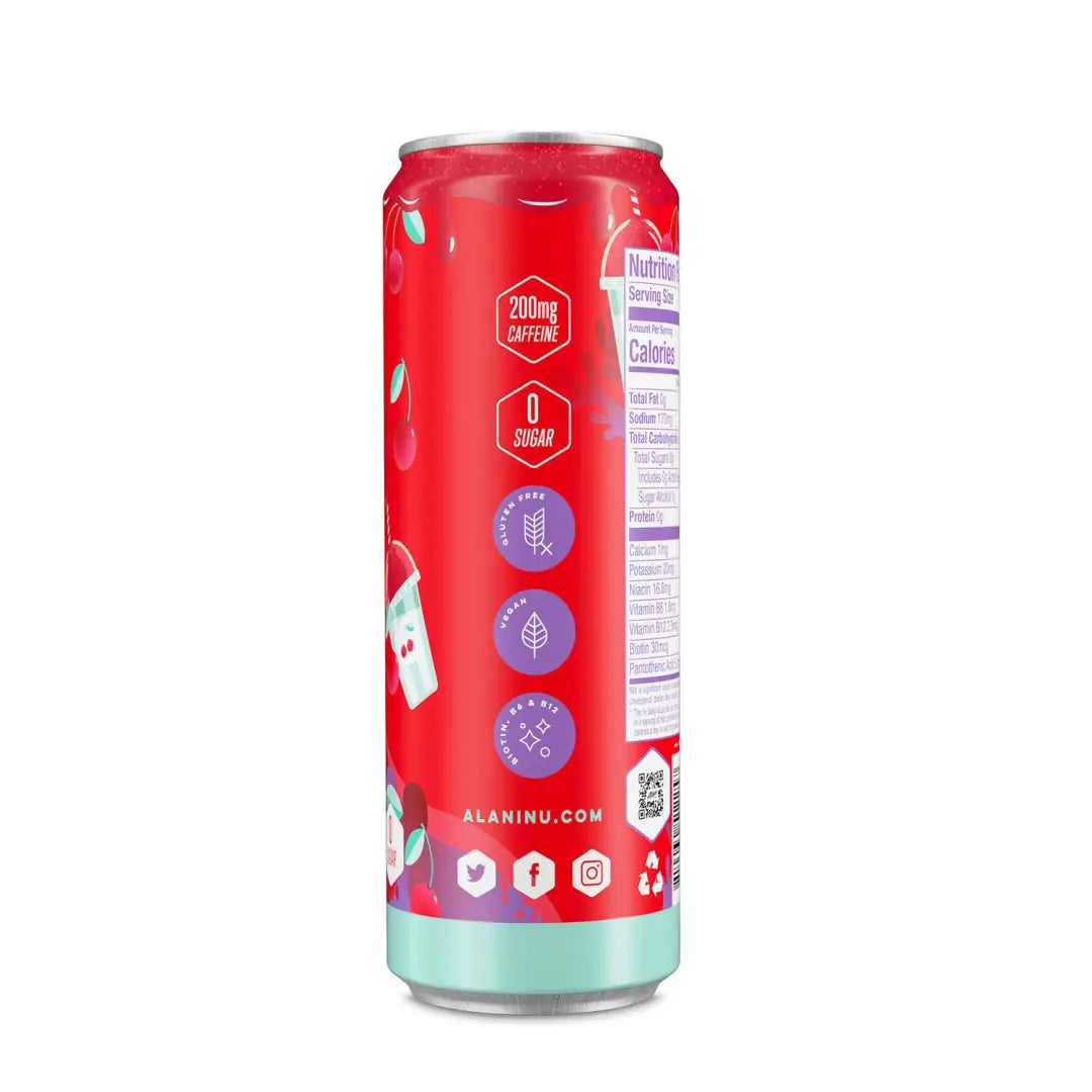 Alani Nu Cherry Slush Sugar-Free Energy Drink Pre-Workout