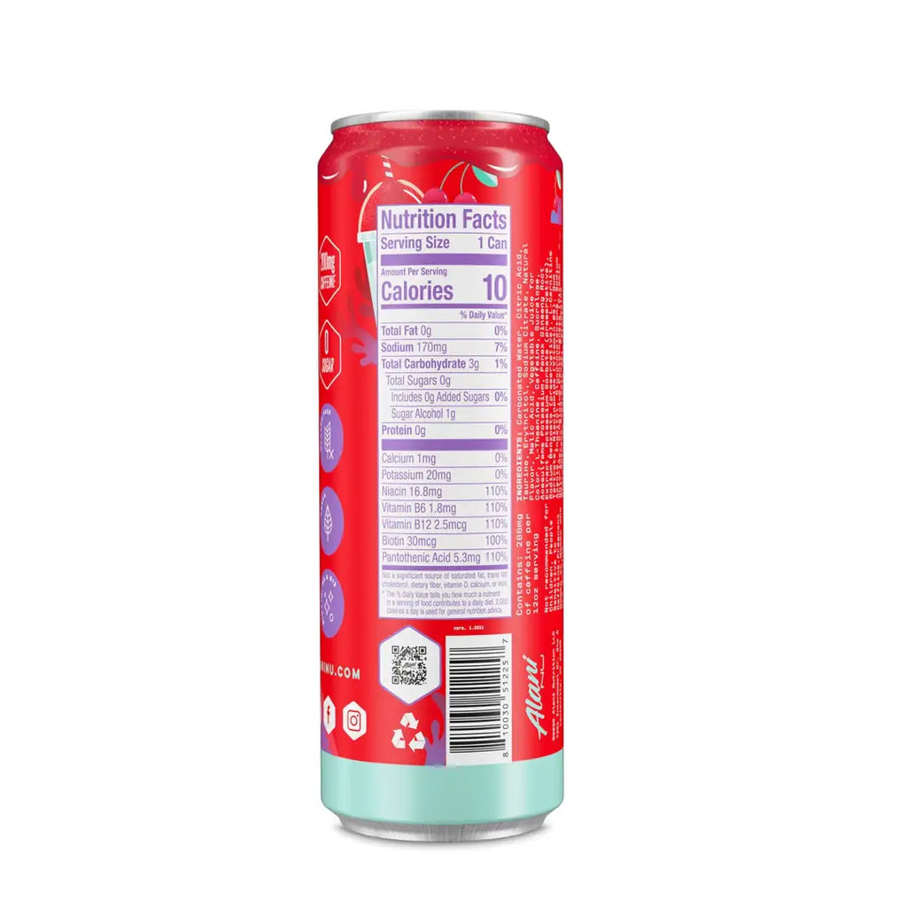 Alani Nu Cherry Slush Sugar-Free Energy Drink Pre-Workout