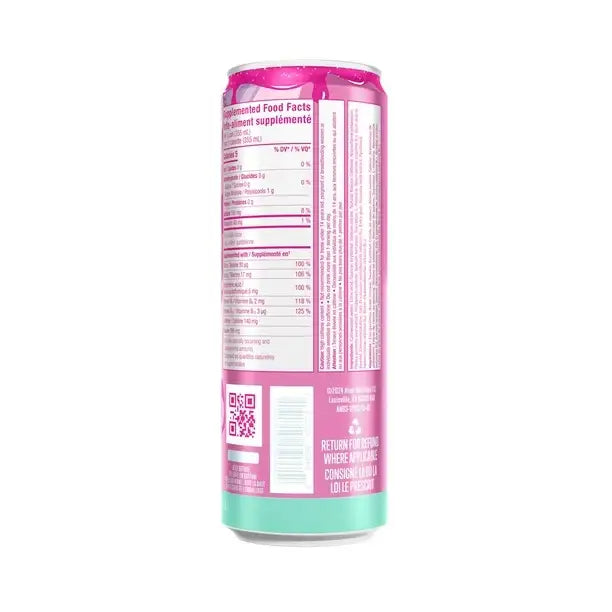 Alani Nu Energy Drink Pink Slush 12oz/355ml 12 pack