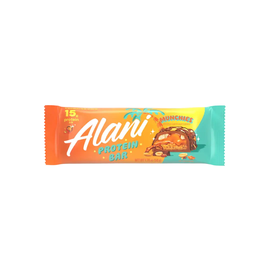Alani Nu Protein Bar (FE) Munchies 46 g - Pack of 12