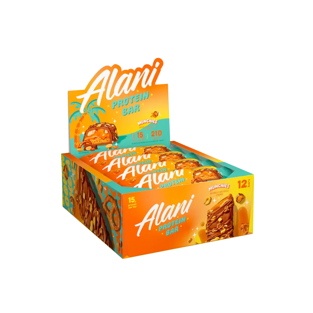 Alani Nu Protein Bar (FE) Munchies 46 g - Pack of 12