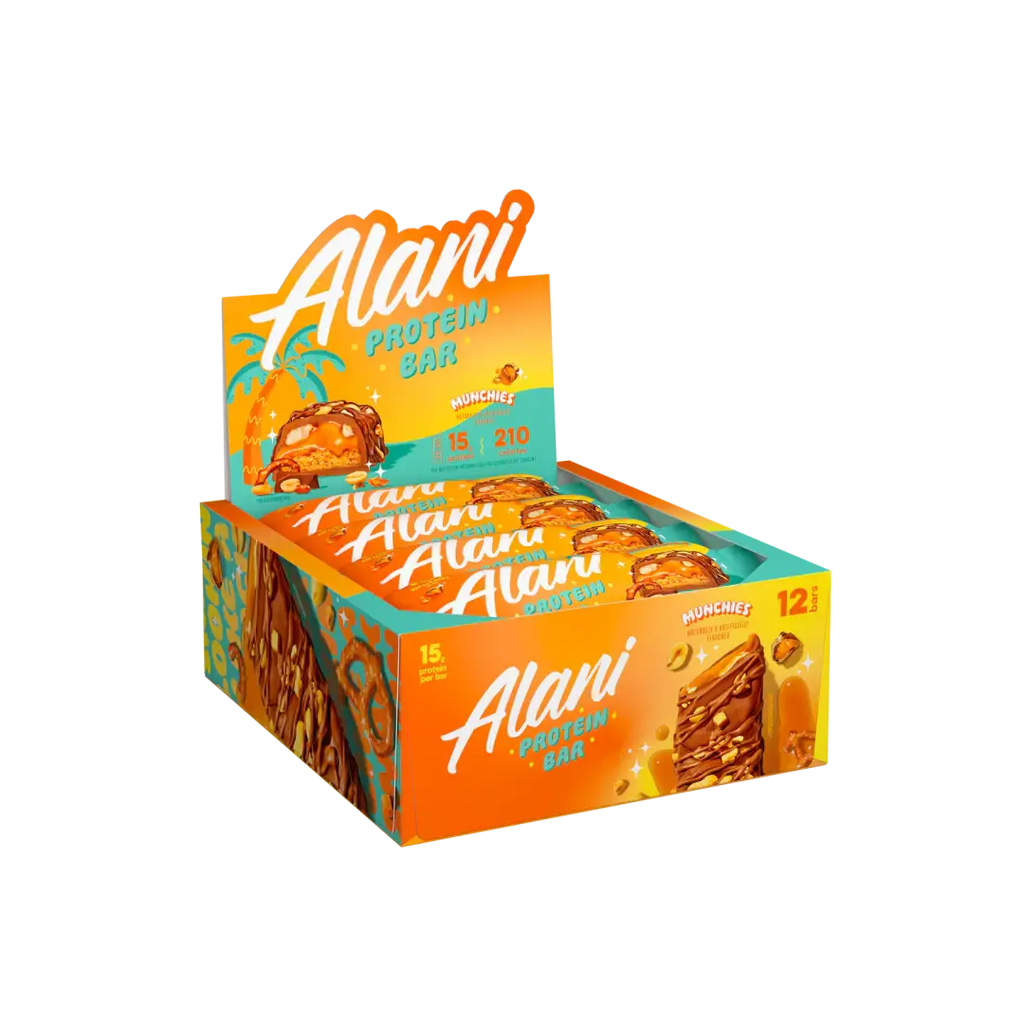 Alani Nu Protein Bar (FE) Munchies 46 g - Pack of 12