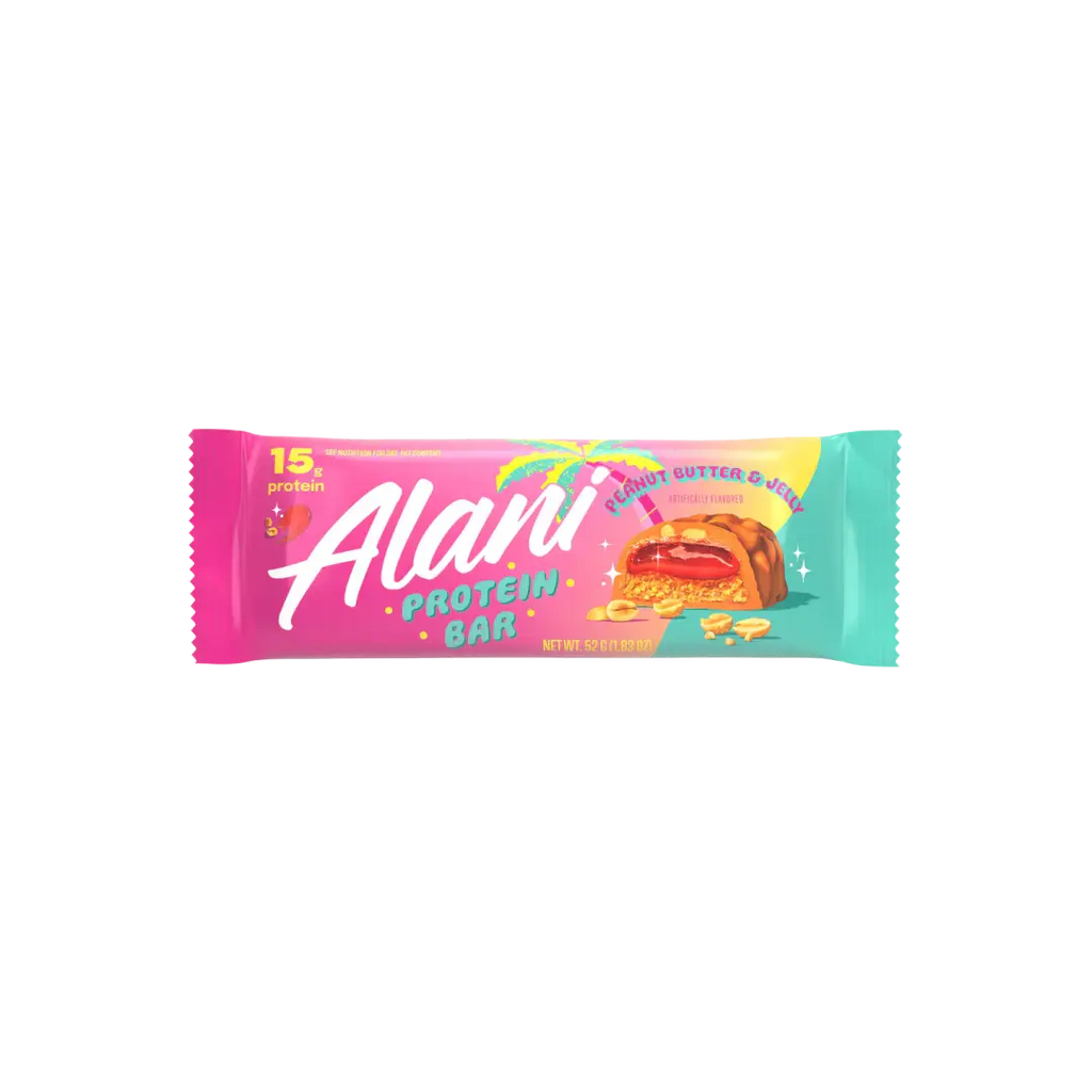 Alani Nu Protein Bar (FE) Peanut Butter and Jelly 46 g-Pack