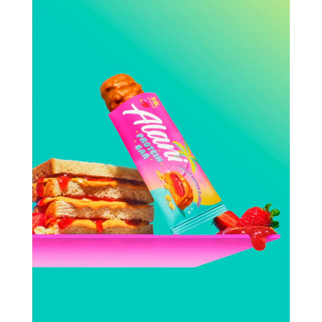Alani Nu Protein Bar (FE) Peanut Butter and Jelly 46 g-Pack