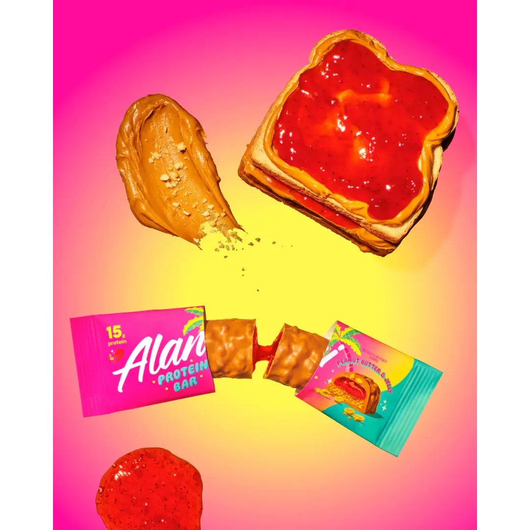Alani Nu Protein Bar (FE) Peanut Butter and Jelly 46 g-Pack