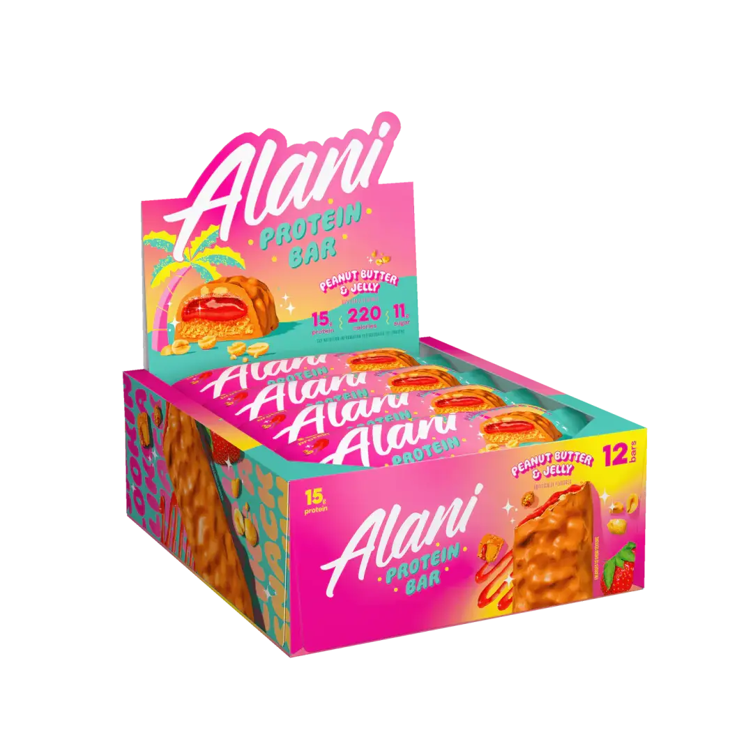 Alani Nu Protein Bar (FE) Peanut Butter and Jelly 46 g-Pack