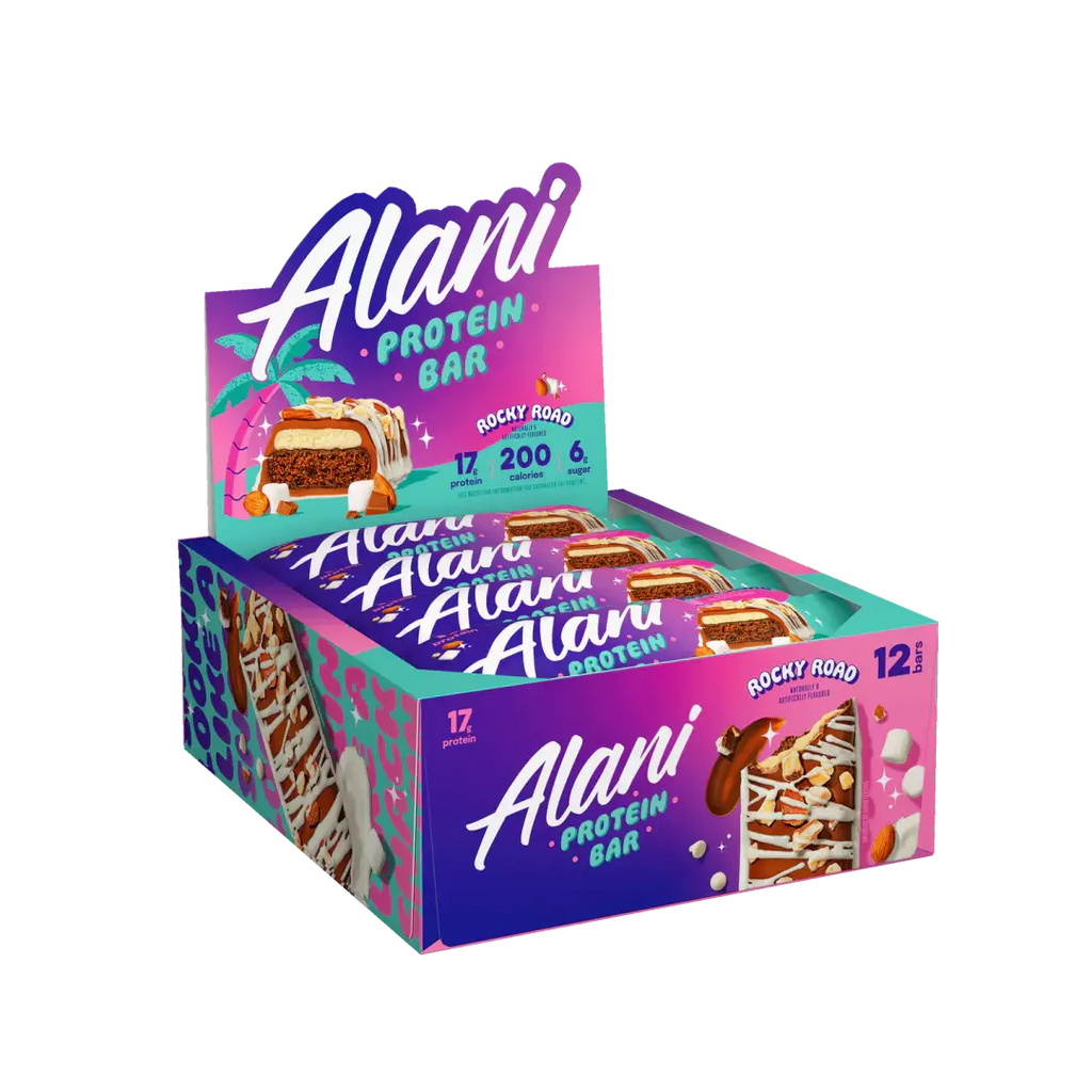 Alani Nu Protein Bar (FE) Rocky Road 48 g-Pack of 12