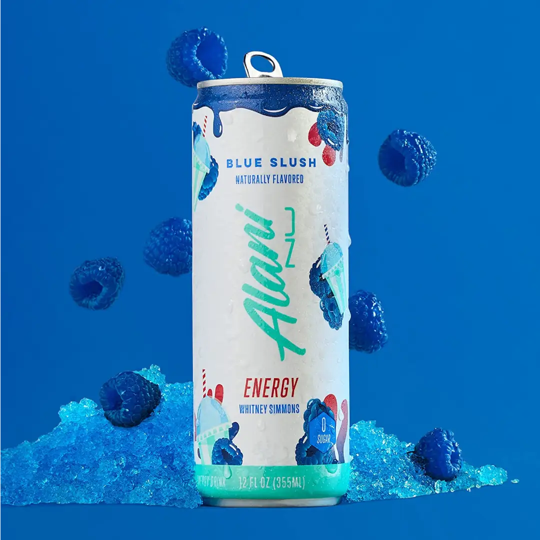 Alani Nu Sugar-Free Energy Drink Blue Slush Pre-Workout