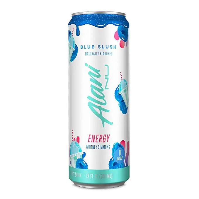 Alani Nu Sugar-Free Energy Drink Blue Slush Pre-Workout