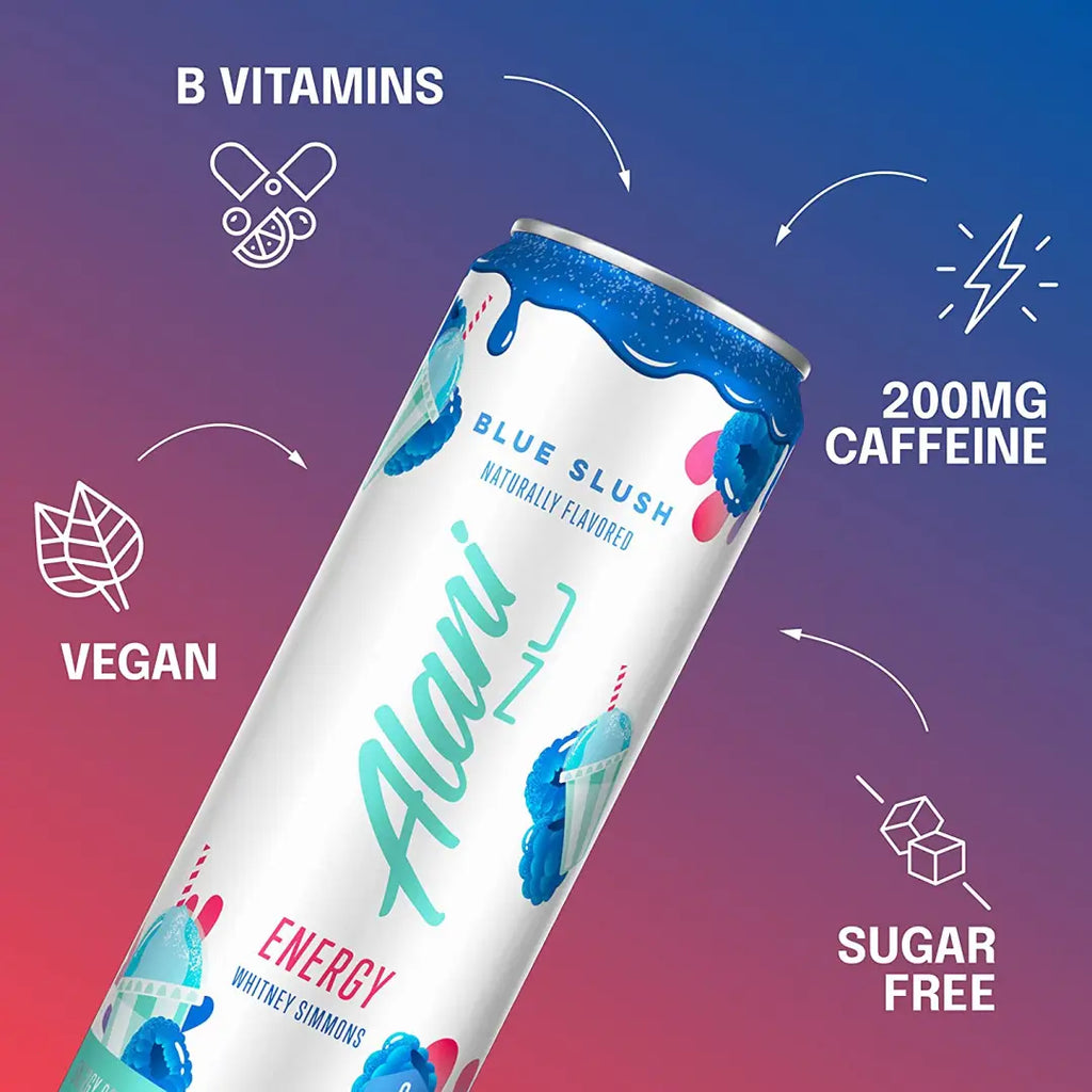 Alani Nu Sugar-Free Energy Drink Blue Slush Pre-Workout