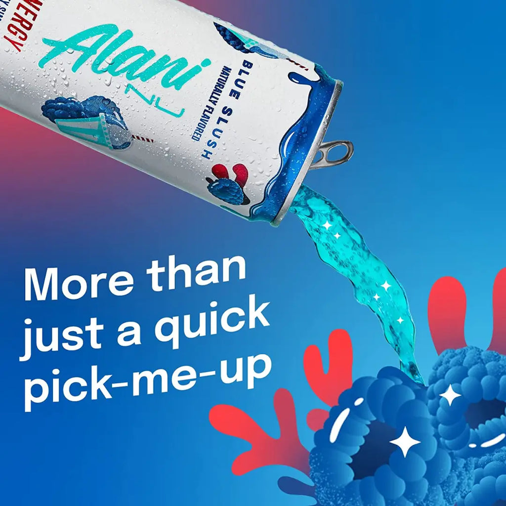 Alani Nu Sugar-Free Energy Drink Blue Slush Pre-Workout