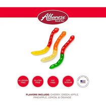Albanese Assorted Wild Fruit Gummi Worms