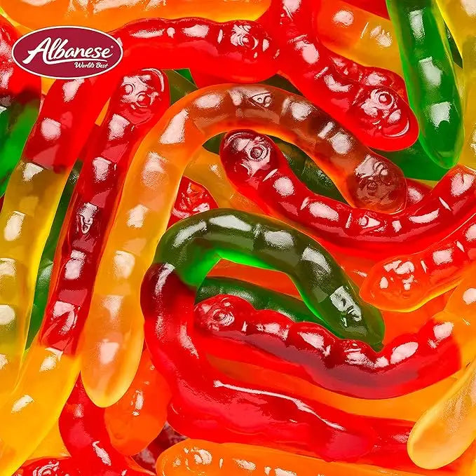 Albanese Assorted Wild Fruit Gummi Worms
