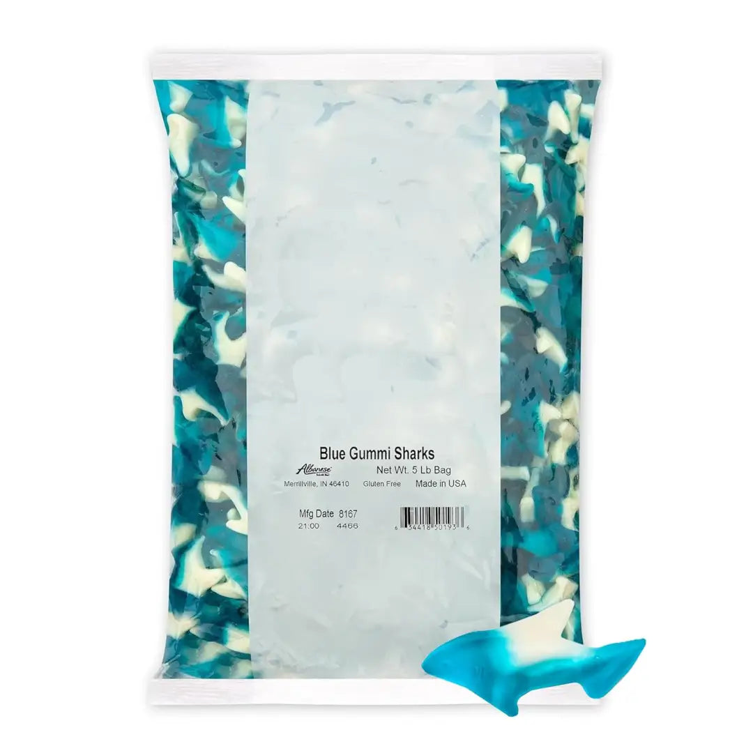 Albanese Blue gummi sharks 4.5lbs/2.04kg