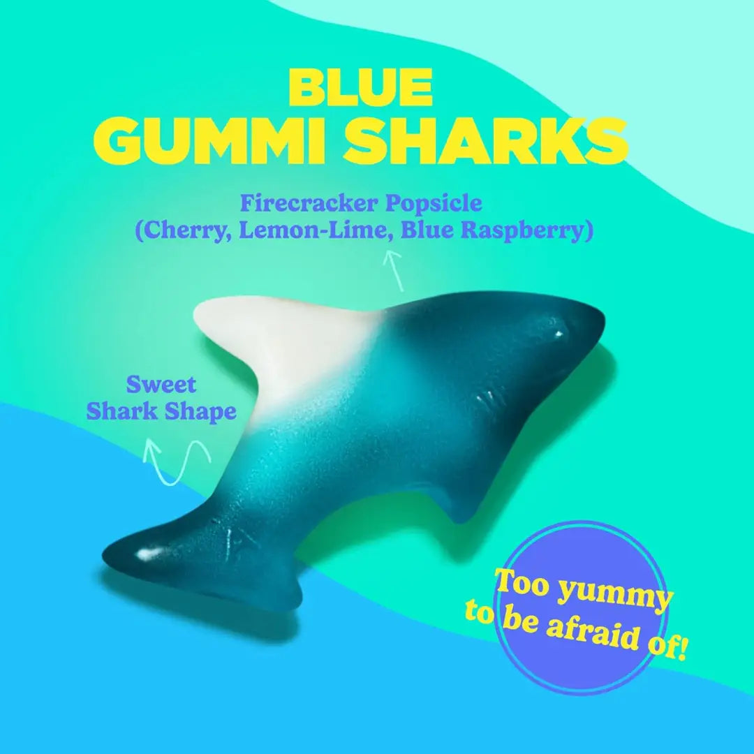 Albanese Blue gummi sharks 4.5lbs/2.04kg