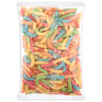 Albanese Sour Large Neon Worms 4.5Lb/2.04kg