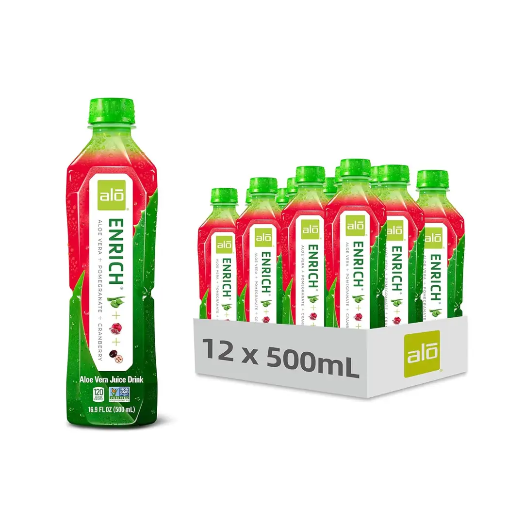 ALO Aloe Vera Juice Drink | ENRICH - Pomegranate Main image