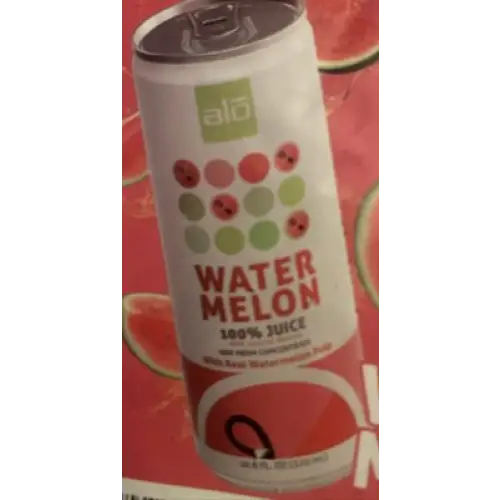 ALO Slim Can Juice Watermelon with Real Fruit Pulp| 10.82