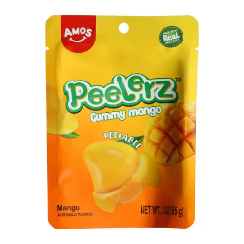 Amos Peelerz Mango Peelable Gummy 85g - Candy