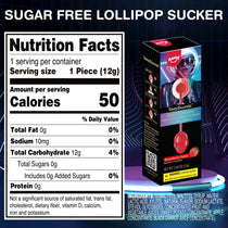 Amos TastySounds Strawberry Audio Lollipop 12g EACH - Candy