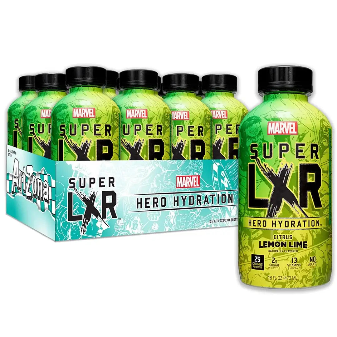 AriZona x Marvel Super LXR Hero Hydration - Citrus Lemon