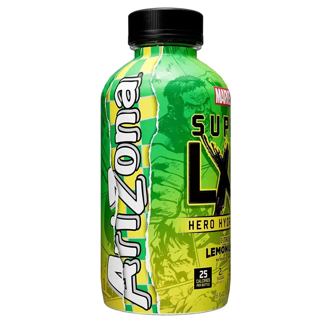 AriZona x Marvel Super LXR Hero Hydration - Citrus Lemon