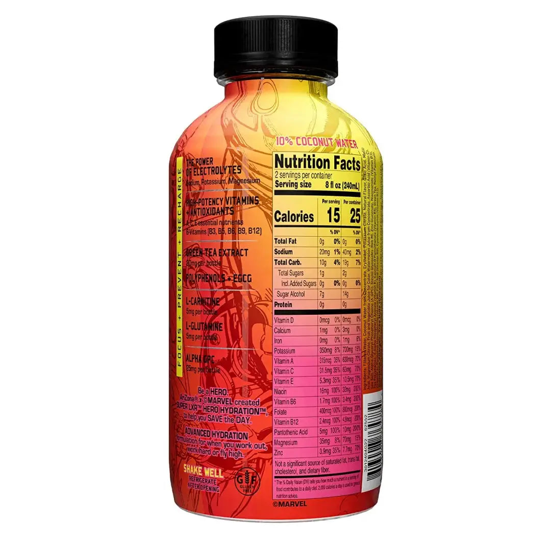 AriZona x Marvel Super LXR Hero Hydration - Dragon Fruit