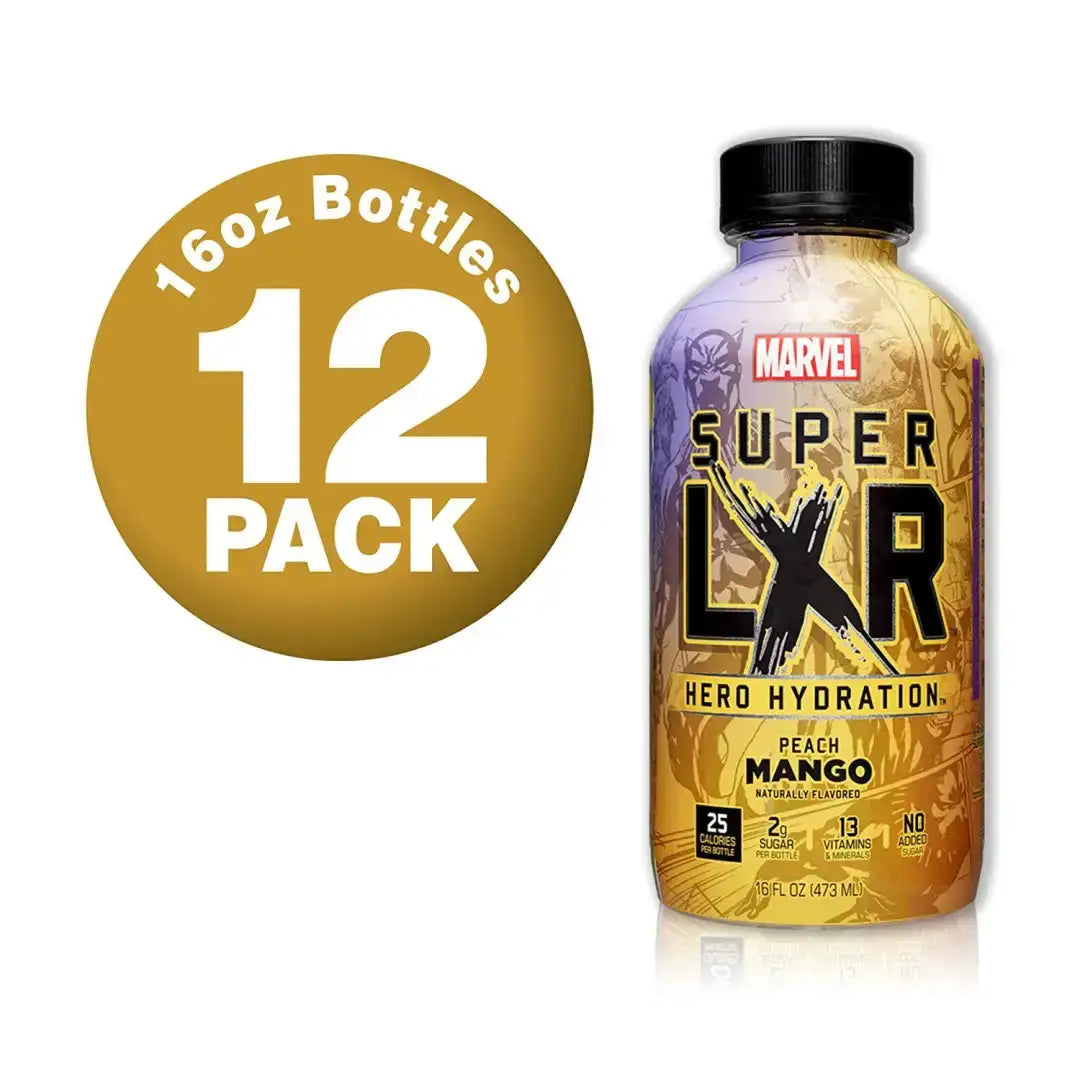 AriZona x Marvel Super LXR Hero Hydration - Peach Mango