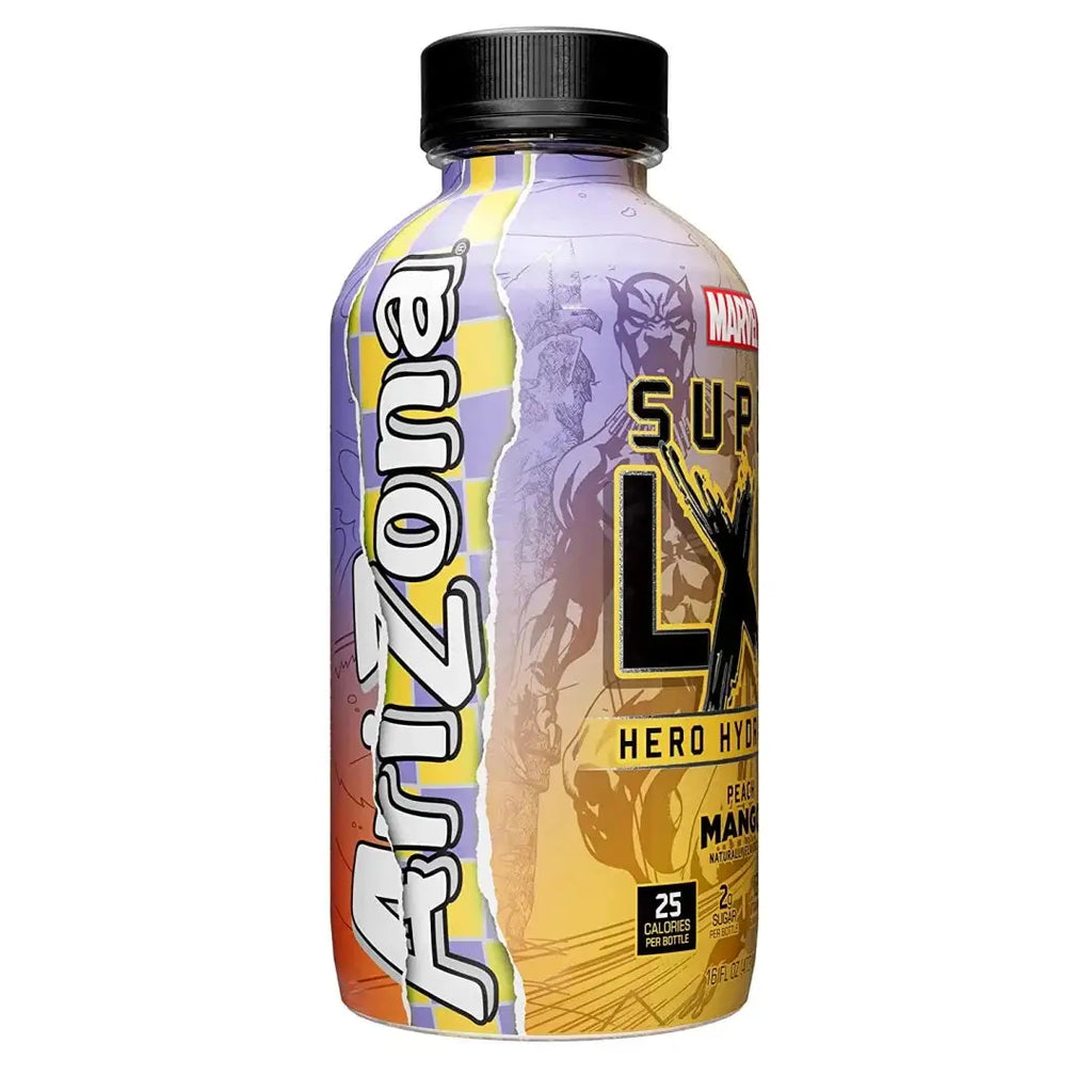 AriZona x Marvel Super LXR Hero Hydration - Peach Mango