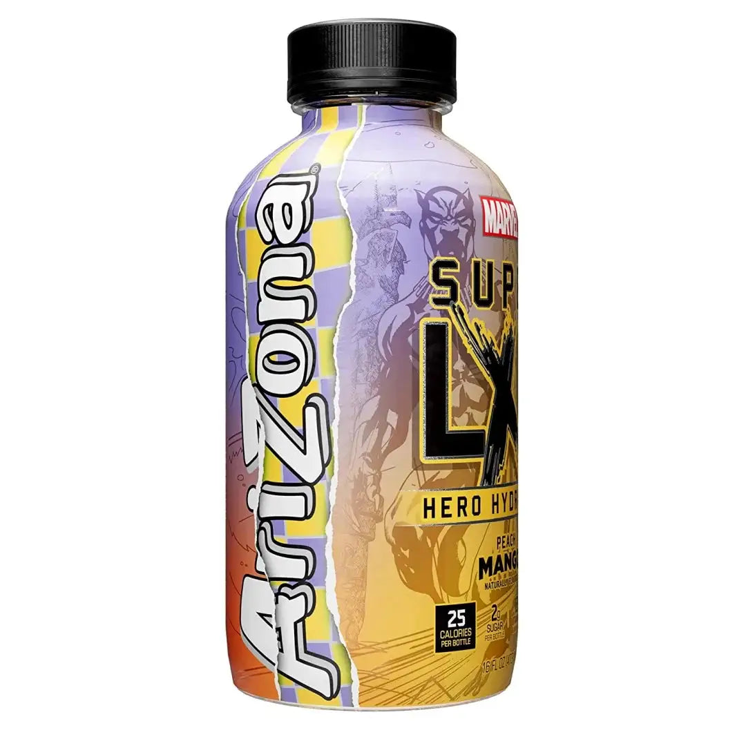 AriZona x Marvel Super LXR Hero Hydration - Peach Mango