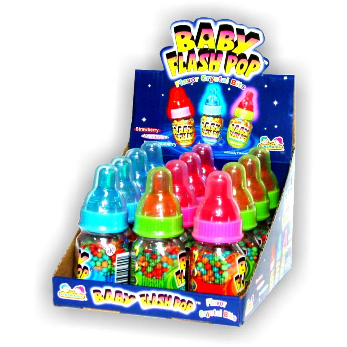 Baby Flash Pop - Exclusive Brands Kidsmania 12 ct - candy