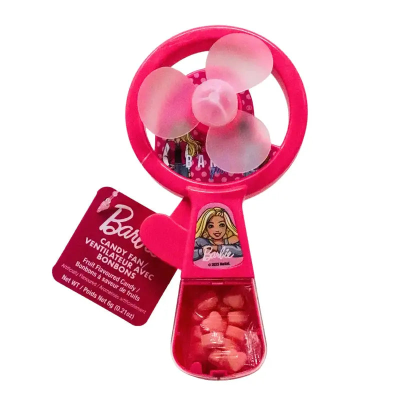 Barbie Candy Fan 6g 12ct - toy candy