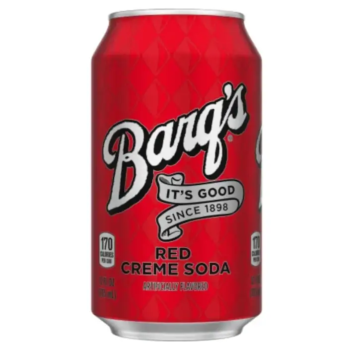 Barq’s Red Creme Soda 12oz/355ml can - Case of 12 - soda Main image
