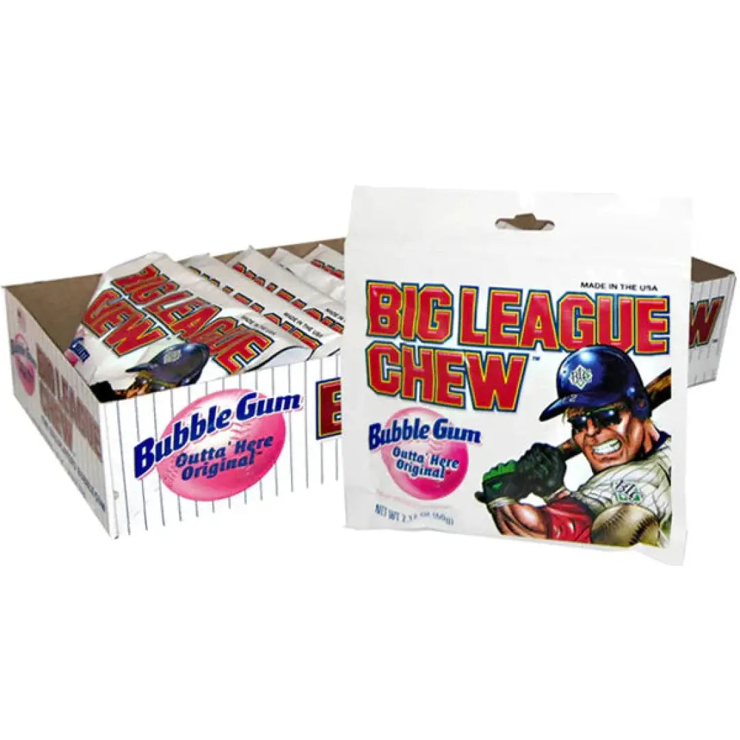 BIG LEAGUE CHEW ORIGINAL BUBBLEGUM 12x2.12 OZ GW POUCH GW Main image