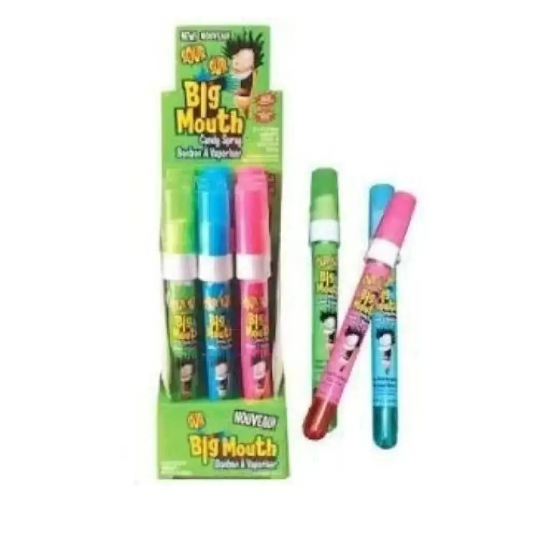 Big Mouth Sour Candy Spray - 12 Pack GW - candy