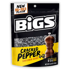 BiGs Cracked Pepper And Sea Salt Roasted Jumbo Sunflower