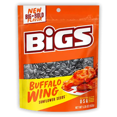 BiGS Frank’s RedHot Buffalo Wing Sunflower Seeds 5.35oz Bag
