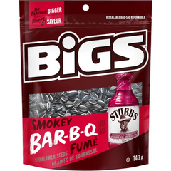 BiGS Smokey BBQ Sunflower Seeds 5.35oz Crunchy Snack Pack