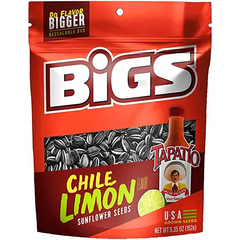 BiGS Tapatio Chile Lime Fire Roasted Sunflower Seeds 152g