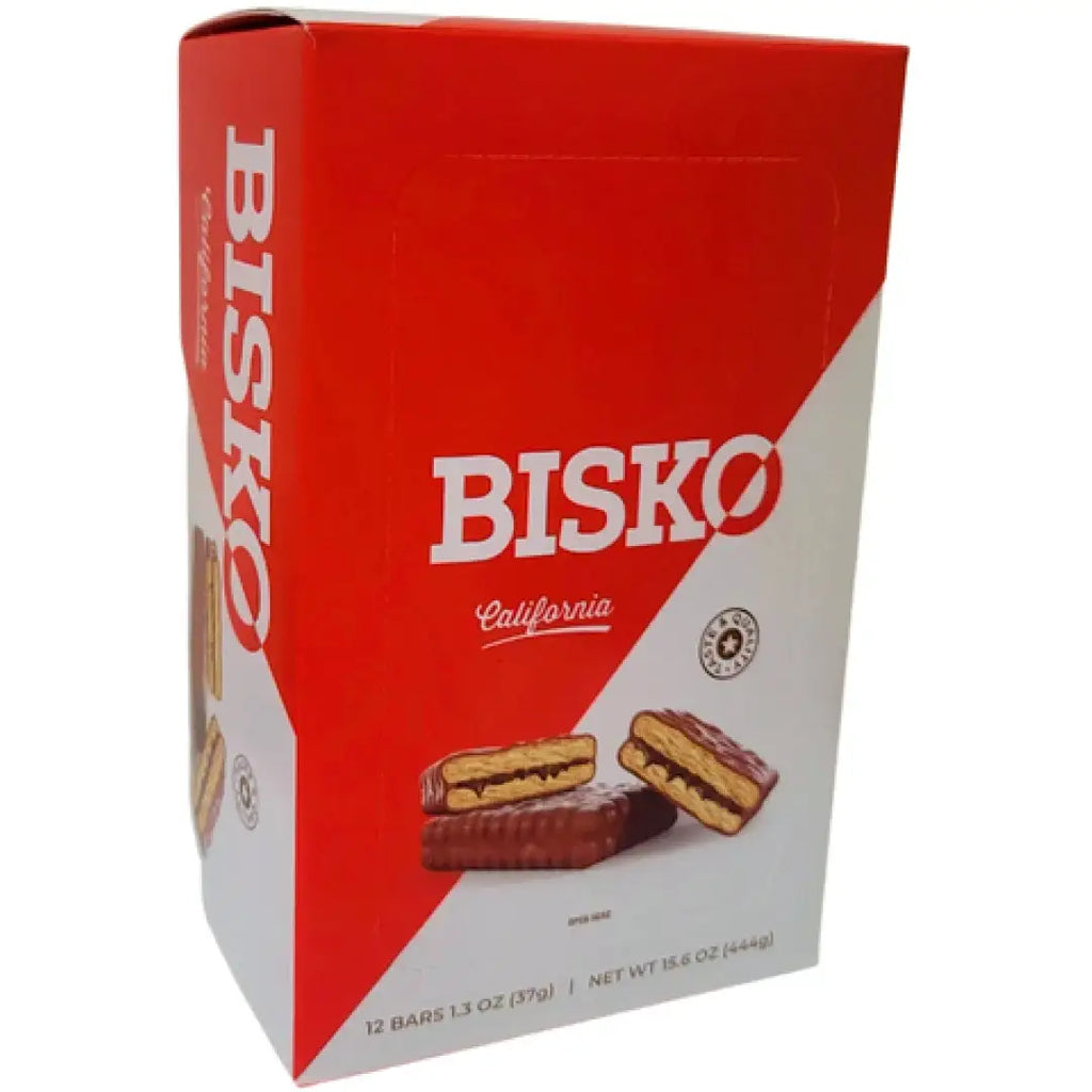 Bisko Milk Chocolate Graham Crackers- MASTER CASE- 12
